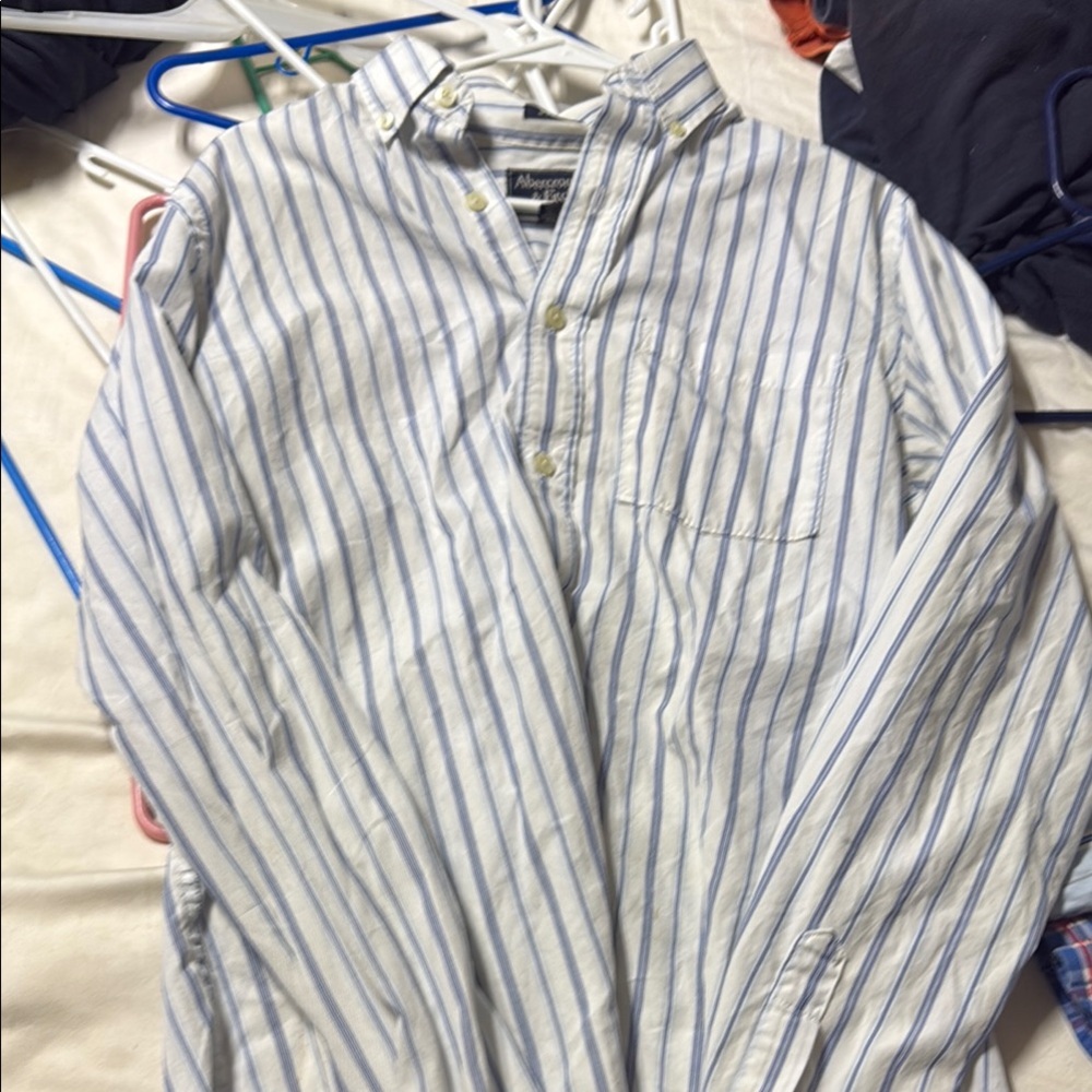 Abercrombie long sleeve shirt large